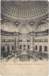 Washington, D.C.: Library of Congress, Reading Room