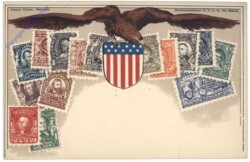 Washington, D.C.: Briefmarkenkarte