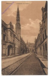 Alkmaar, Langestraat met Stadhuis