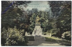 Amsterdam, Standbeeld Joost v.d. Vondel