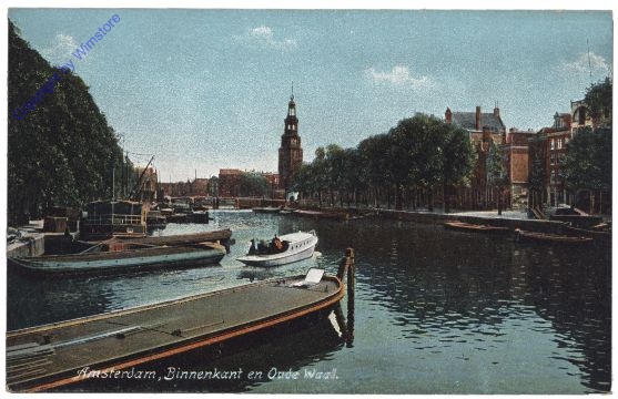 Amsterdam, Binnenkant en Oude Waal.