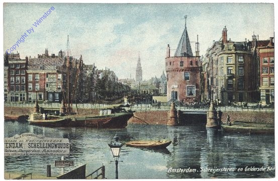Amsterdam, Schreijerstoren en Geldersche Kad