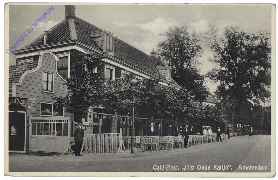 Amsterdam, Cafe-rest. "Het oude Kalfje"