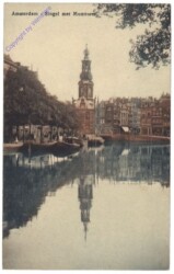 Amsterdam, Singel met Munttoren