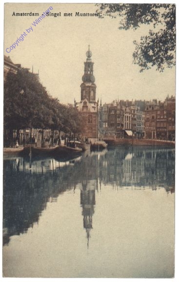 Amsterdam, Singel met Munttoren