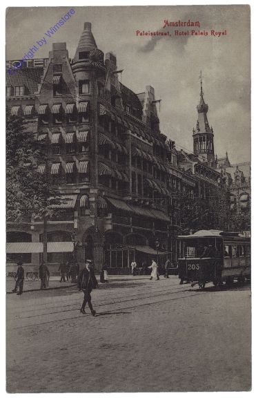 Amsterdam, Paleisstraat, Hotel Palais Royal