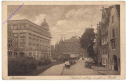 Amsterdam, Stadsschouwburg en gebour Hirsch