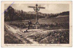 ak158082 Berg en Dal, Grenzpaal