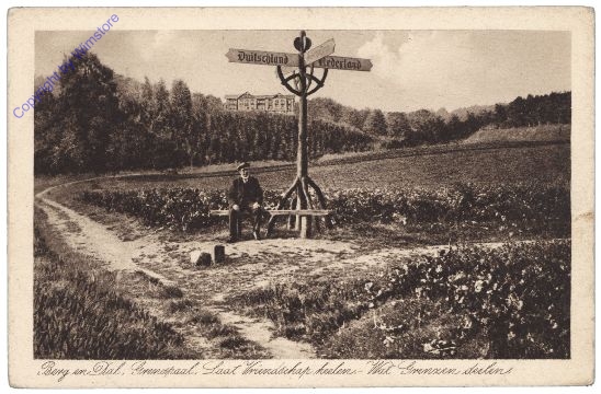 Berg en Dal, Grenzpaal