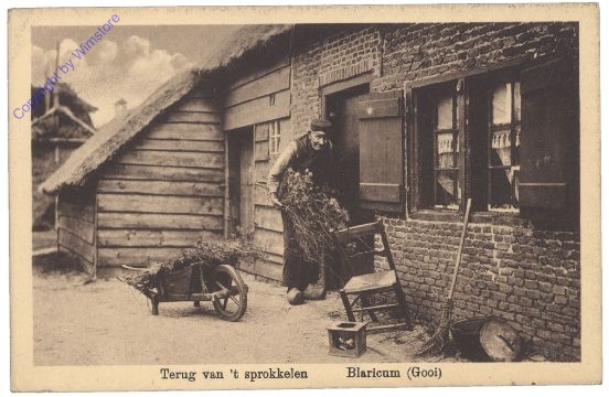 Blaricum, Terug van 't sprokkelen