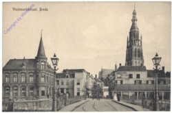 ak158110 Breda, Vischmarktstraat
