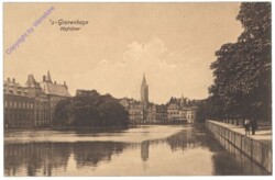 ak158182 Den Haag, Hofvijver
