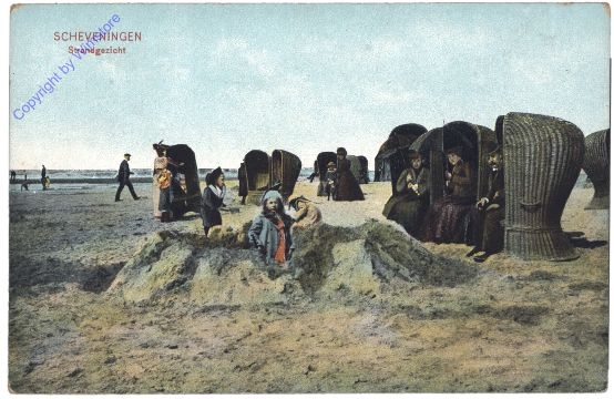 Den Haag, Scheveningen, Strandgezicht