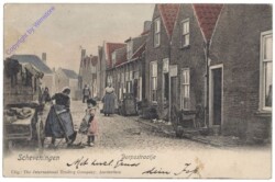ak158220 Den Haag, Scheveningen, Dorpstraatje