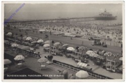 ak158221 Den Haag, Scheveningen, Panorama Pier en strand