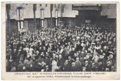Den Haag, Opening XX Wereldcongred voor den Vrede