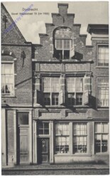 ak158327 Dordrecht, Gevel Nieuwstraat
