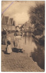 ak158352 Edam-Volendam, Straatje