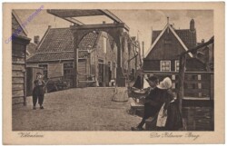 ak158359 Edam-Volendam, De blauwe Brug