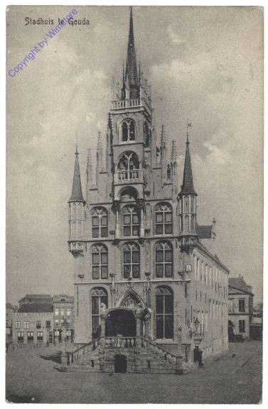 ak158437 Gouda, Stadhuis