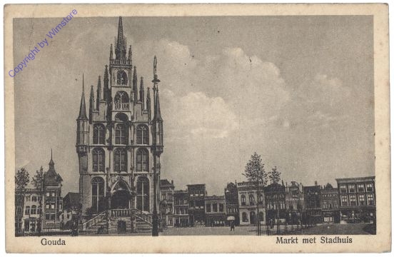 Gouda, Markt met Stadhuis