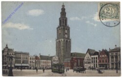 ak158464 Groningen, Groote markt