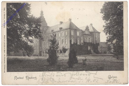 Gulpen-Wittem, Kasteel Neuberg