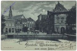 ak158469 Haarlem, Kaasmarkt en Waag