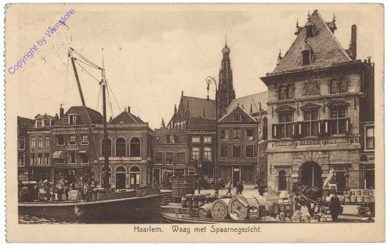 Haarlem, Waag met Spaarnegezicht