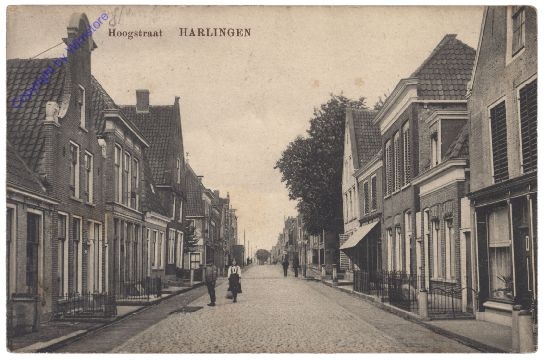 ak158527 Harlingen, Hoogstraat