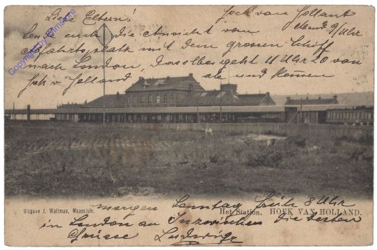 Hoek van Holland, Het Station