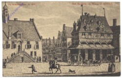ak158570 Hoorn, Het Stadhuis en Waag