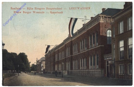 Leeuwarden, Zaailand, Rijks Hoogere Burgerschool