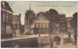 ak158615 Leeuwarden, 't Schavernek met Oldehove