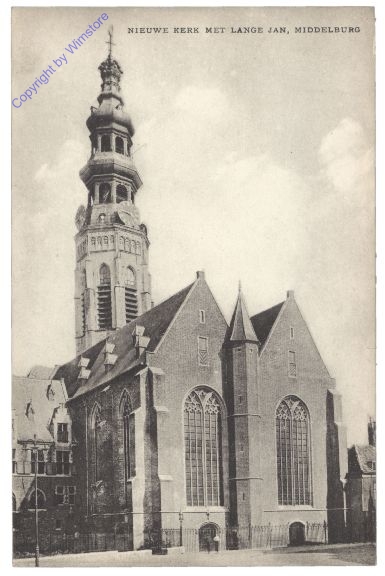 Middelburg, Nieuwe Kerk met Lange Jan