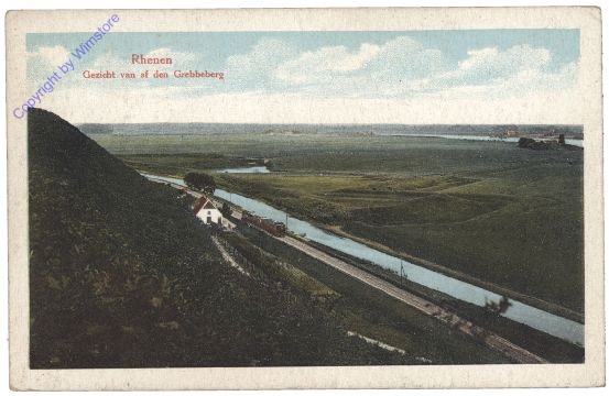 Rhenen, Gezicht van af den Grebbeberg