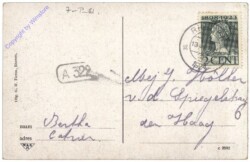ak158776a Rhenen, Gezicht van af den Grebbeberg