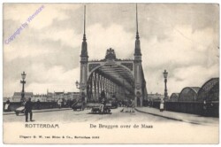 ak158799 Rotterdam, De Brugge over de Maas