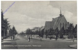 ak158815 Rotterdam, Strevelsweg met Sandelingeplein
