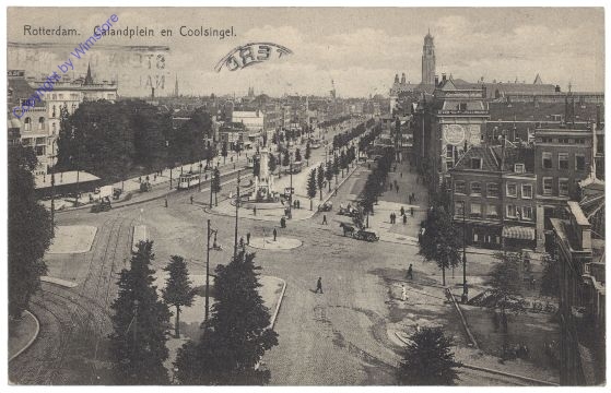 Rotterdam, Calandplein en Collsingel