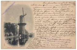 ak158839 Rotterdam, Moolen aan de Coolvest