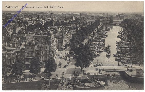 Rotterdam, Panorama vanaf het Witte Huis