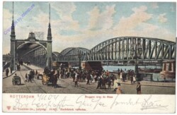 ak158843 Rotterdam, Bruggen over de Maas