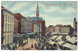 S'-Hertogenbosch, Markt met Stadhuis
