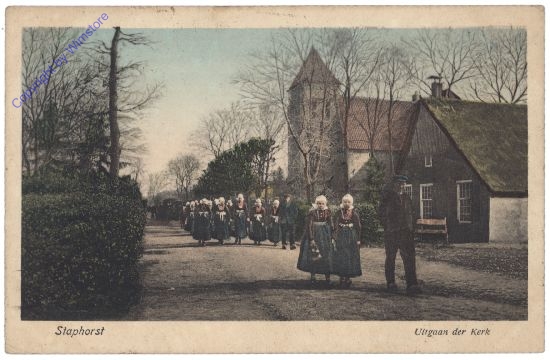 Staphorst, Uitgaan der Kerk