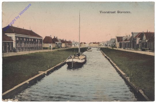 ak158881 Stavoren, Voorstraat