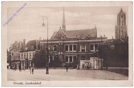 ak158916 Utrecht, Janskerkhof
