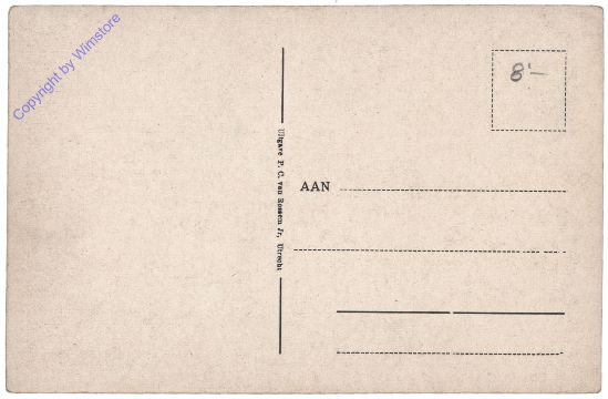 ak158916a Utrecht, Janskerkhof