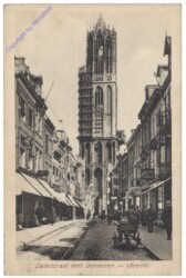 Utrecht, Zadelstraat met Domtoren