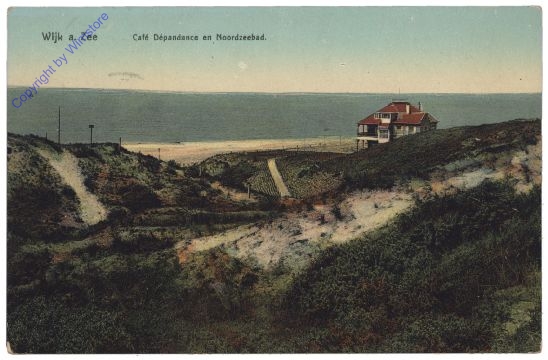 Wijk aan Zee, Cafe Depandance en Noordzeebad